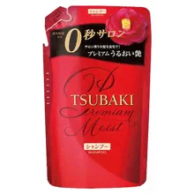 SHISEIDO Шампунь Tsubaki Extra Moist увлажнение цветочный аромат с маслом камелии сменная упаковка 330 мл
