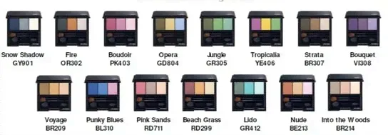 Тройные тени для век RD 299, 3 г Shiseido, Luminizing Satin Eye Color Trio-0