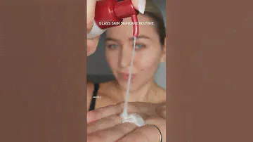 Glass skin skincare routine #shiseido #bubeautybrand #skincare #glassskin #skincareroutine