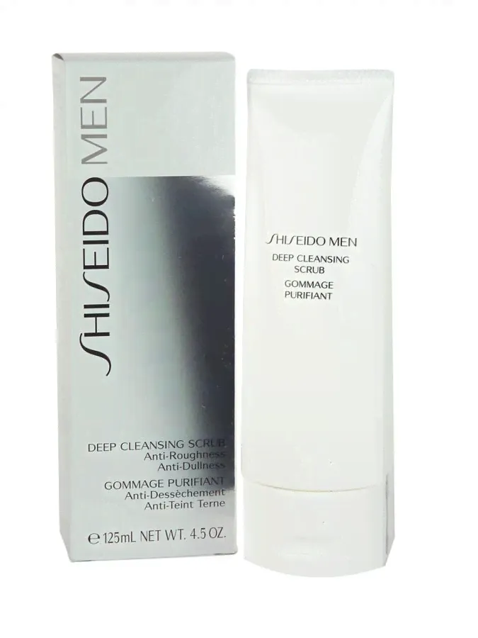Shiseido Men Deep Cleansing Scrub 125 ml
