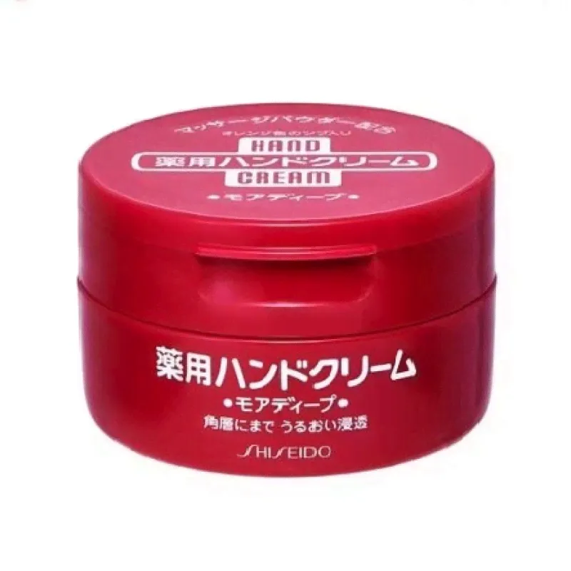 SHISEIDO Лечебный питательный крем для рук с мочевиной, апельсиновой пудрой и витамином Е(100 г)