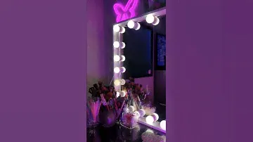 Vanity Mirror | Easy Diy Projects | Makeup #diy #makeup #vanity #makeuphacks #makeupshorts #foryou