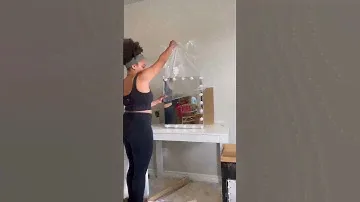 Vanity mirror unboxing ✨