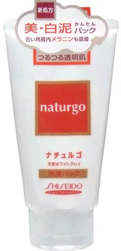 NATURGO МАСКА ДЛЯ ЛИЦА С НАТУРАЛЬНОЙ БЕЛОЙ ГЛИНОЙ SHISEIDO