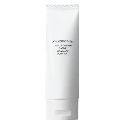 Мужской скраб для глубокой очистки лица Shiseido Men Deep Cleansing Scrub-0