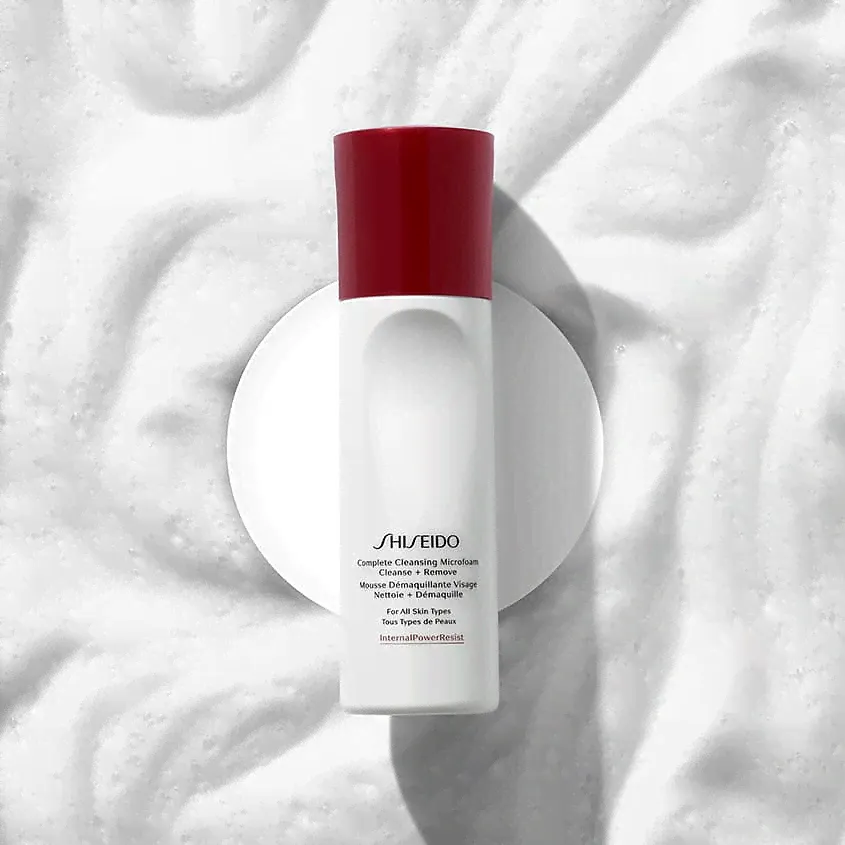 SHISEIDO Микропенка очищающая Complete Cleansing Microfoam, Микропенка очищающая Complete Cleansing Microfoam-3