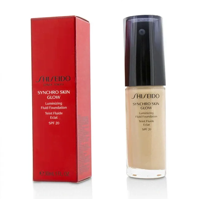 Shiseido Synchro Skin Glow Сияющая Основа Флюид SPF 20-0