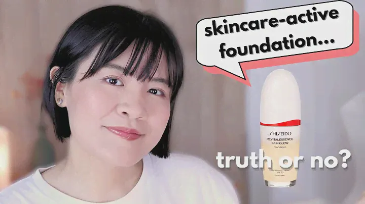 is it true to the claim? Viral Shiseido Revitalessence Skin Glow Foundation Review & Wear Test