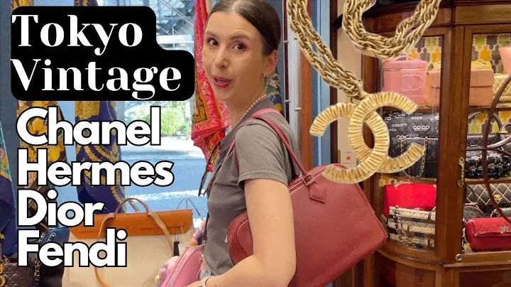 Vintage Luxury Shopping in Japan! 🤩 Amore Vintage, Vintage Qoo Tokyo, Orange Boutique Shibuya! vlog